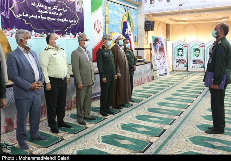 فرمانده جدید ناحیه مقاومت سپاه بندرعباس منصوب شد