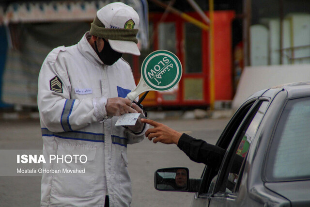 ممنوعیت ورود و خروج خودروها از شهرهای نارنجی گلستان