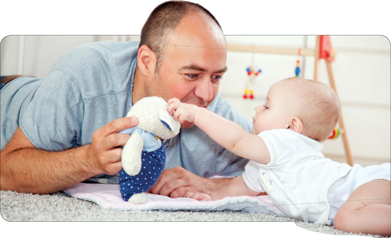 بازی هایی برای نوزادان صفر تا چهارماهه