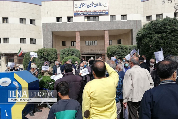 تجمع بازنشستگان کارگری در استانهای مختلف