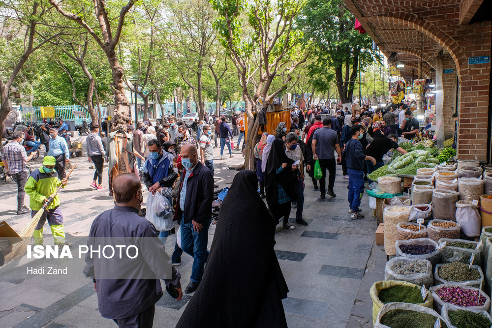 عکس/ تهران در آستانه تشدید محدودیت‌های کرونایی