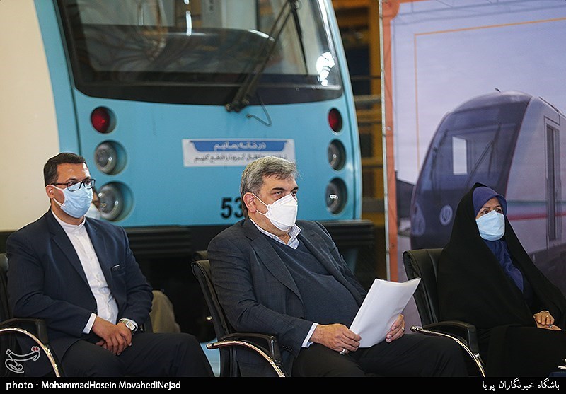 عکس/ نخستین قطار ملی مترو