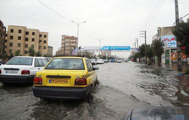 احتمال سیلابی شدن مسیلهای سطح شهر تبریز در اوایل هفته آتی