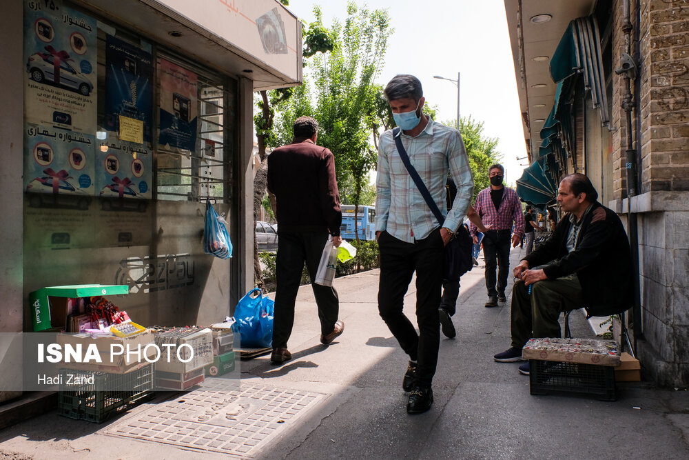 عکس/ تهران در آستانه تشدید محدودیت‌های کرونایی