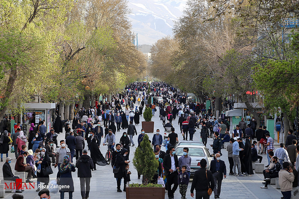 عکس/ همدان در وضعیت قرمز کرونایی