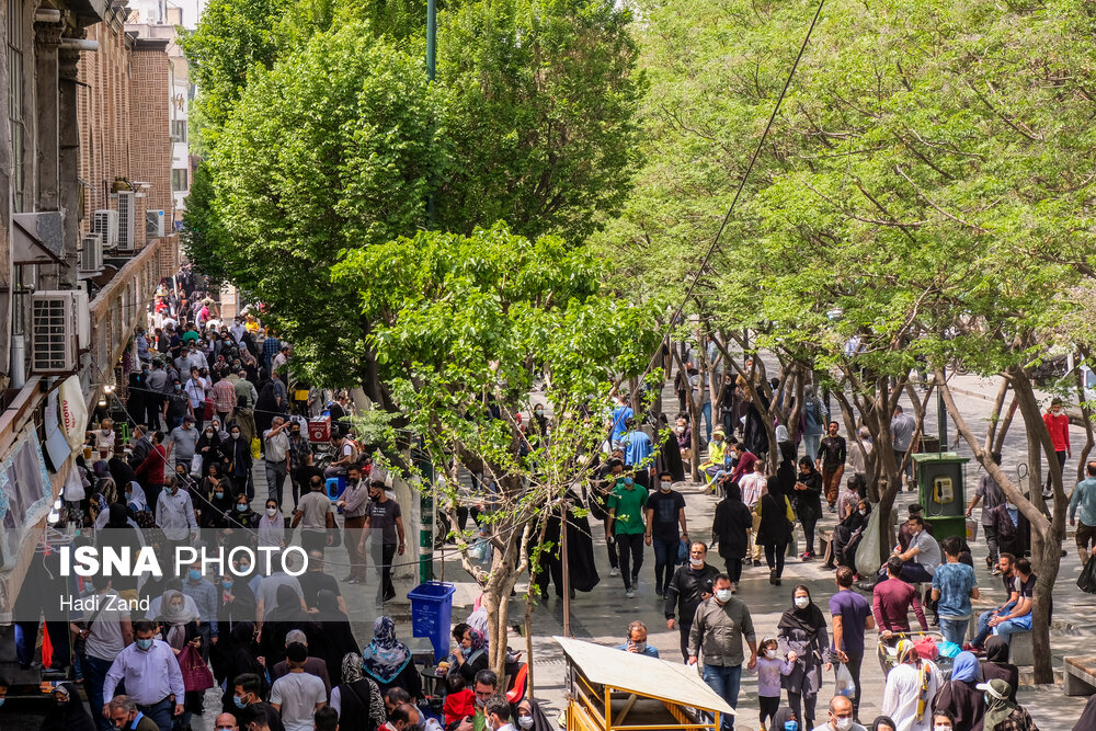 عکس/ تهران در آستانه تشدید محدودیت‌های کرونایی