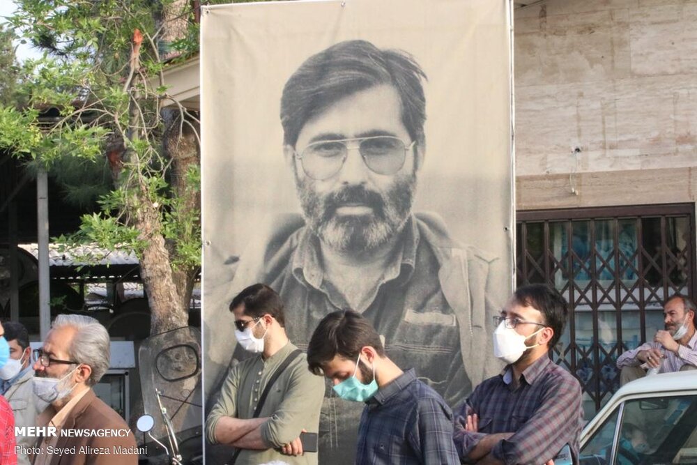 مزار شهید آوینی در روز سالگرد شهادتش