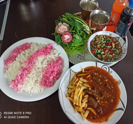 از شما/خورشت قيمه 😋