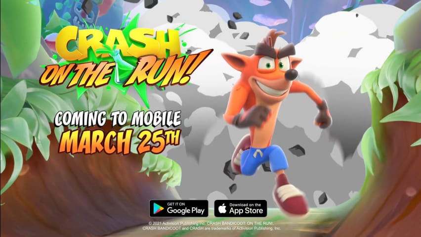 سودآوری قابل توجه بازی موبایل Crash Bandicoot: On the Run در هفته اول عرضه