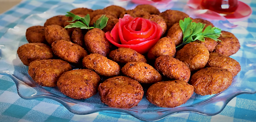 کوفته بلغور افطاری کشور ترکیه در ماه مبارک رمضان