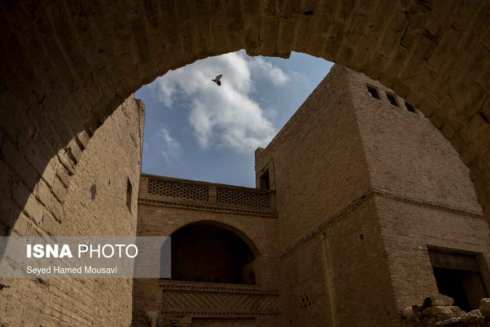 عکس/ نمایی دیدنی از قلعه شوش «اکروپل»