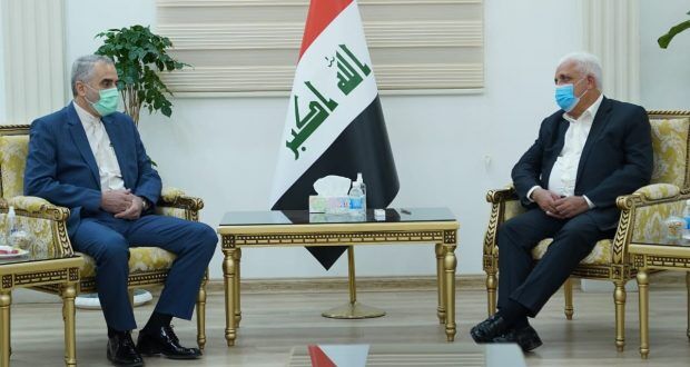 معاون وزیر دفاع با رییس الحشد الشعبی دیدار و گفتگو کرد