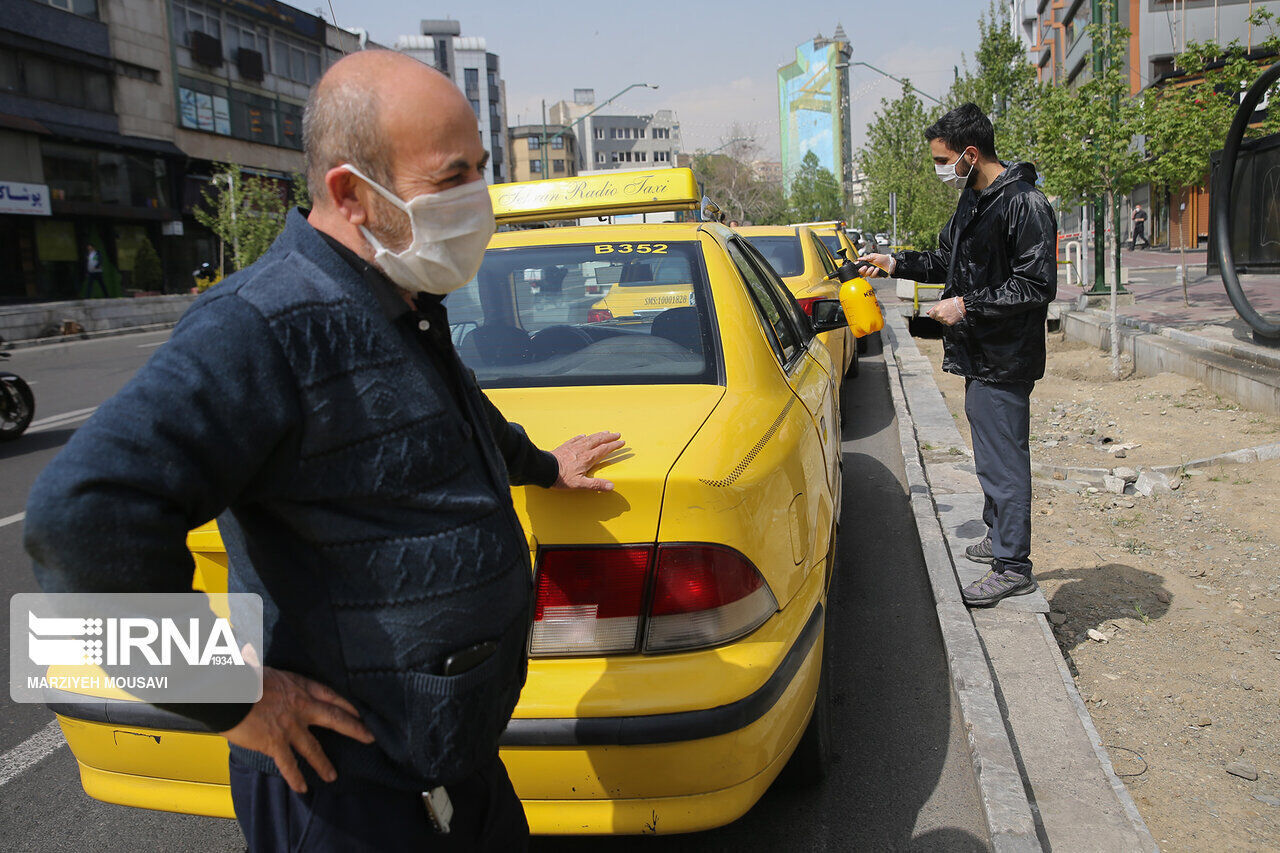 کرونا ۷ میلیارد ریال به رانندگان تاکسی شیروان خسارت زد