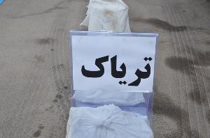 توقیف کامیون حامل محموله مواد مخدر در خوسف