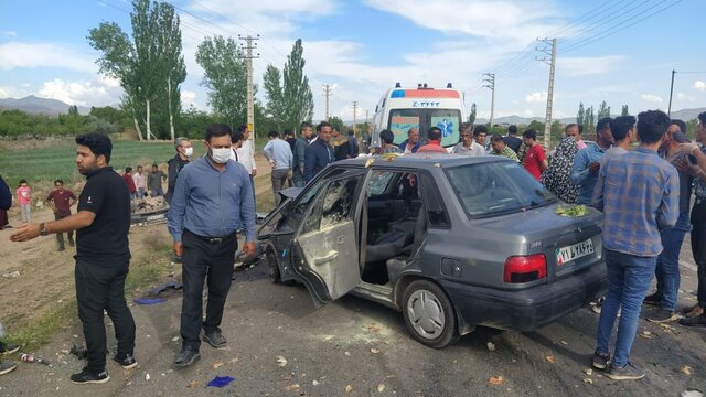 سانحه رانندگی در مرند ۶ مصدوم برجای گذاشت