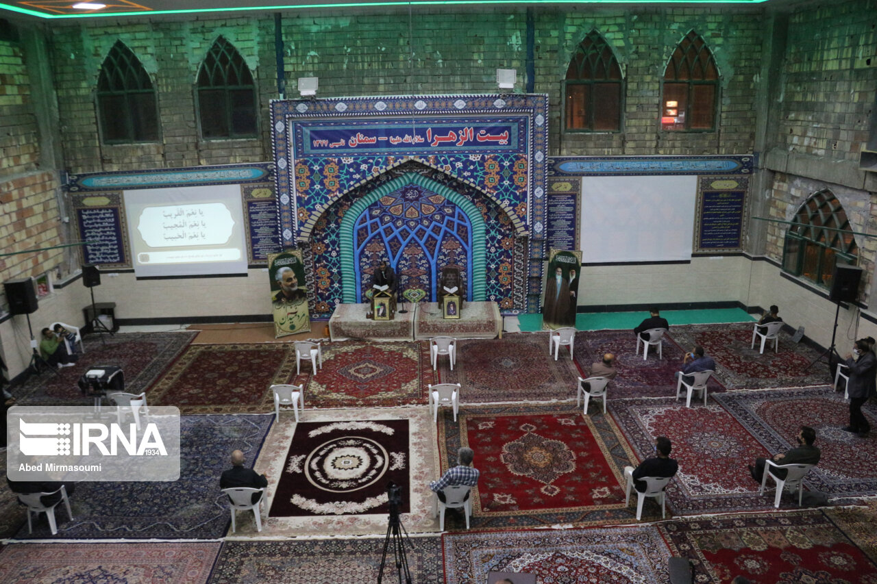 مراسم احیای اولین شب قدر در سمنان