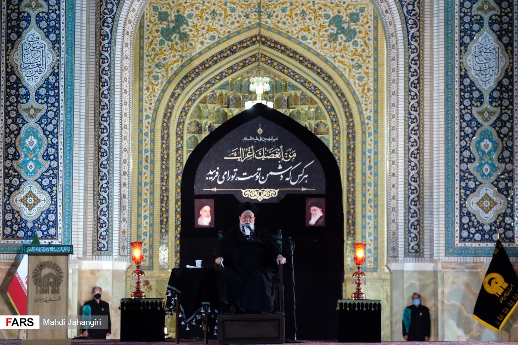 مراسم احیای شب نوزدهم رمضان در حرم مطهر رضوی