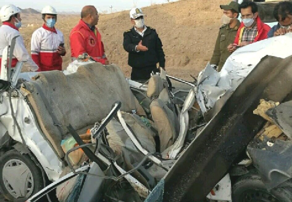 حادثه رانندگی در بروجرد ۲ کشته و ۲ مصدوم بر جا گذاشت