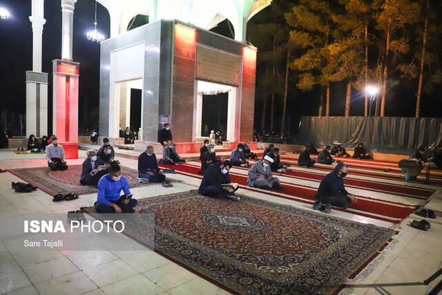 عکس/ شب نوزدهم ماه مبارک رمضان در کرمان