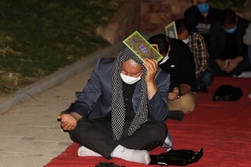 عکس/ مراسم شب قدر در ایلام