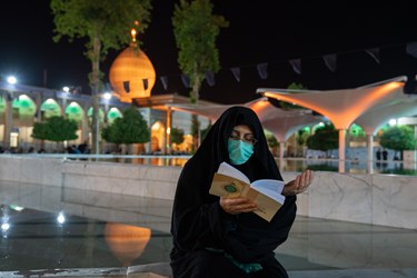 عکس/ احیا شب نوزدهم ماه مبارک رمضان در حرم مطهر شاهچراغ(ع)
