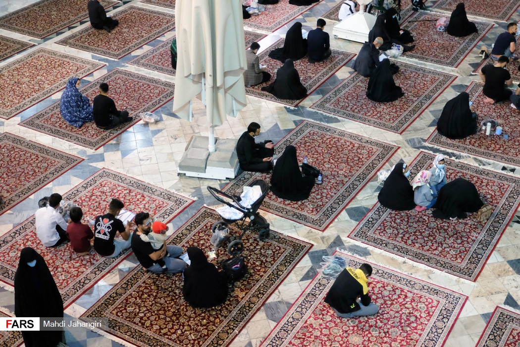 مراسم احیای شب نوزدهم رمضان در حرم مطهر رضوی