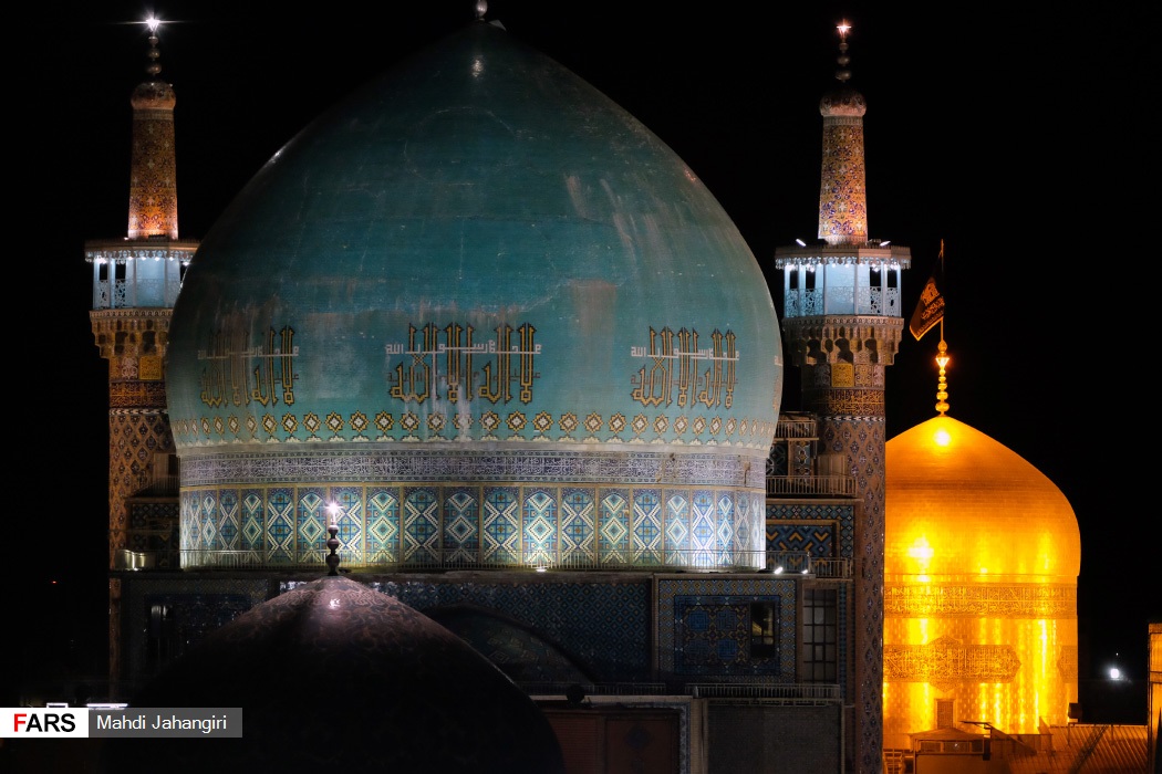 مراسم احیای شب نوزدهم رمضان در حرم مطهر رضوی