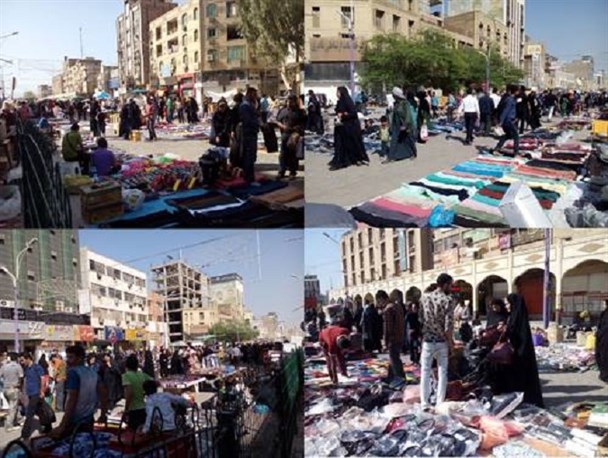 جابه‌جایی دستفروشان مرکز شهر اهواز فعلا منتفی است