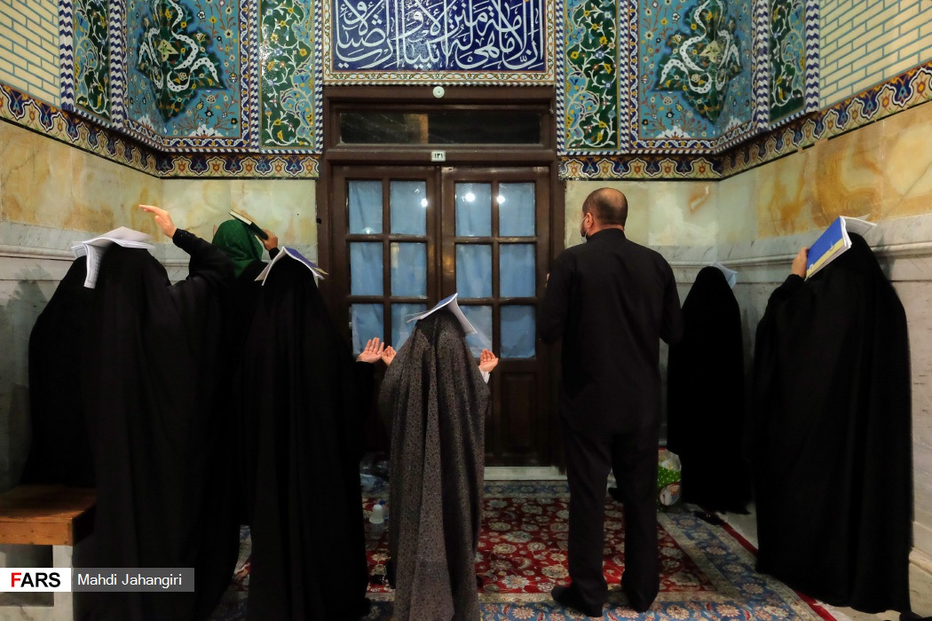 مراسم احیای شب نوزدهم رمضان در حرم مطهر رضوی