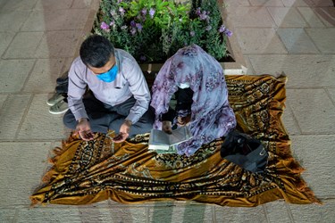 عکس/ احیا شب نوزدهم ماه مبارک رمضان در حرم مطهر شاهچراغ(ع)