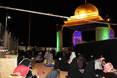 عکس/ احیا شب نوزدهم در تپه نورالشهدا شهرکرد