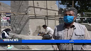 مرمت سنگ‌نوشته خرم‌آباد با کمک مرمتگران تخت جمشید