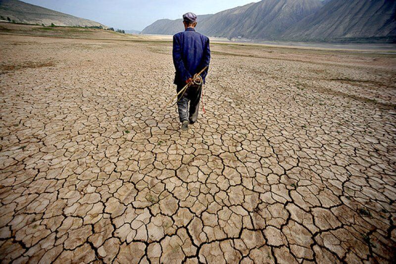 قهر آسمان و کشاورزی لبتشنه لرستان