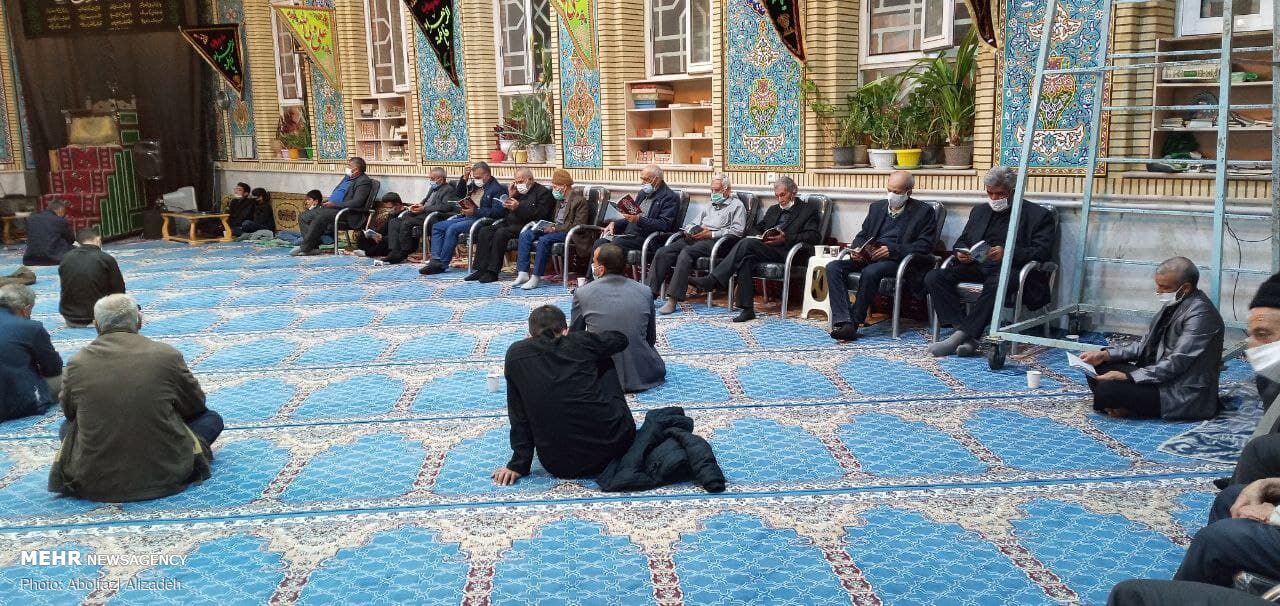 احیای شب بیست و یکم ماه رمضان در سمنان
