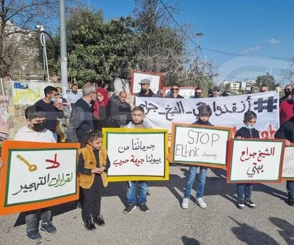 یورش نظامیان صهیونیست به اهالی محله "الشیخ جراح" در بیت المقدس