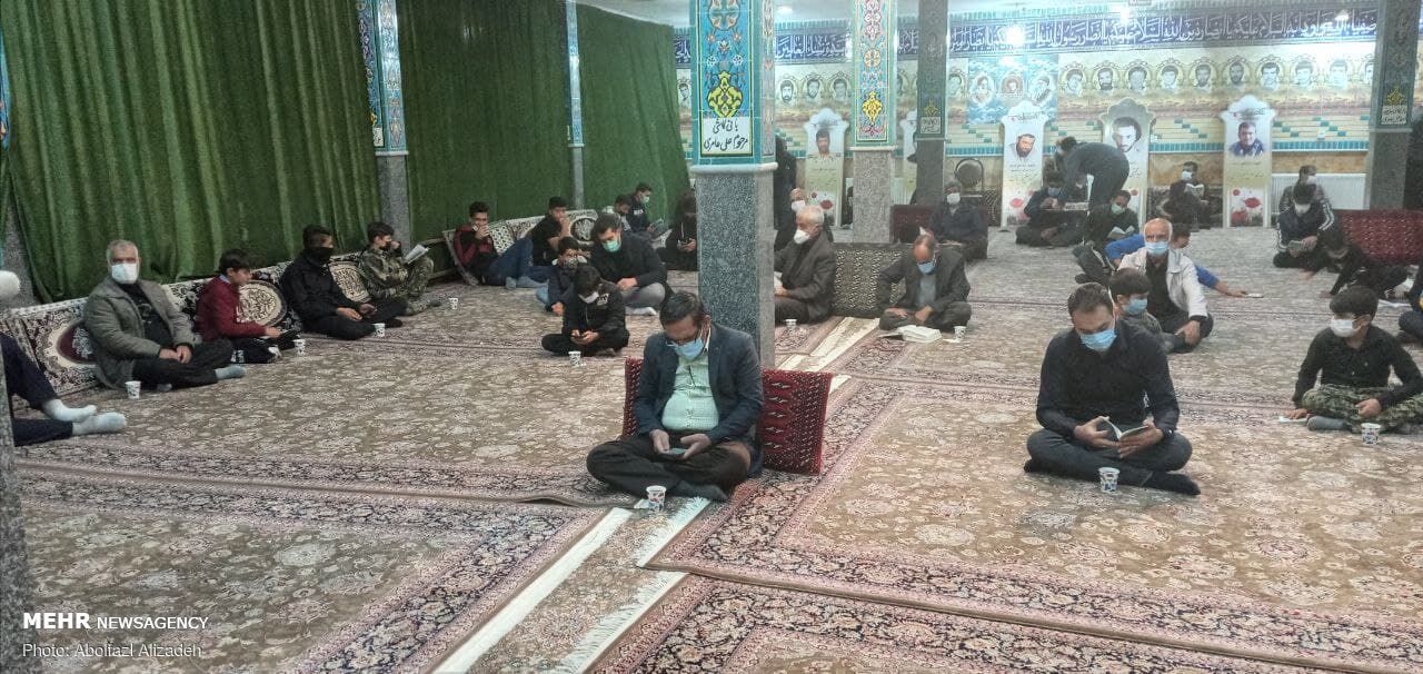 احیای شب بیست و یکم ماه رمضان در سمنان