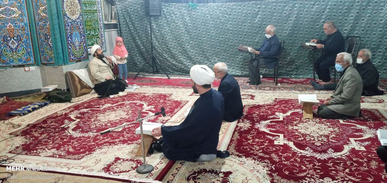 احیای شب بیست و یکم ماه رمضان در سمنان