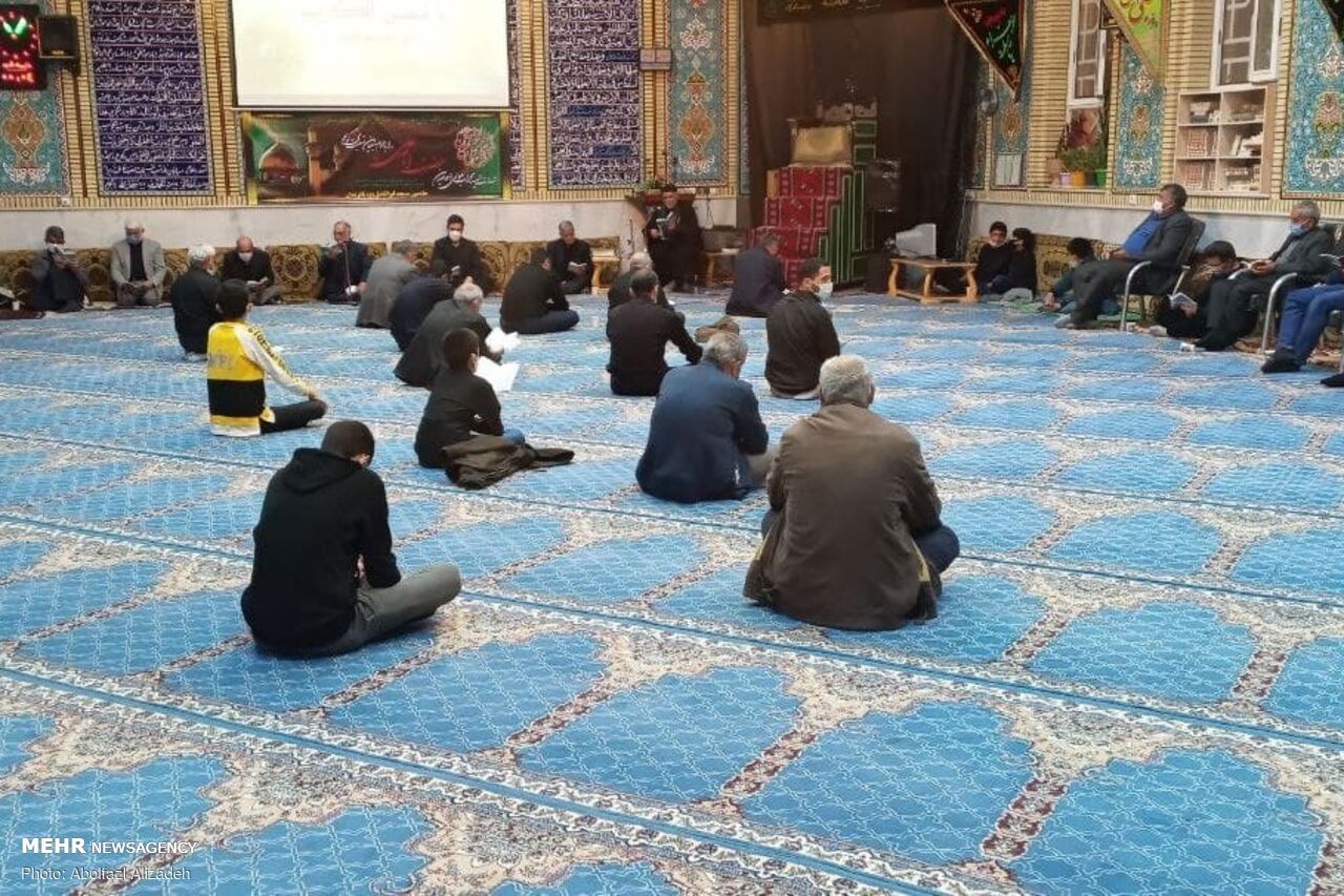 احیای شب بیست و یکم ماه رمضان در سمنان