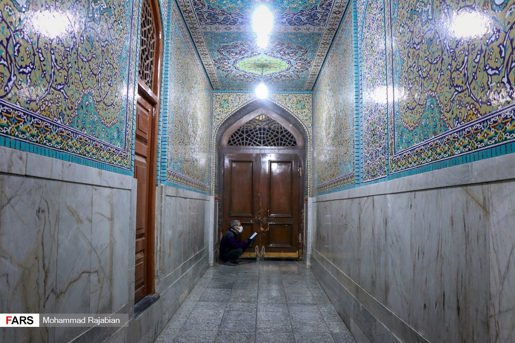 مراسم احیای شب بیست و یکم ماه رمضان در حرم مطهر رضوی