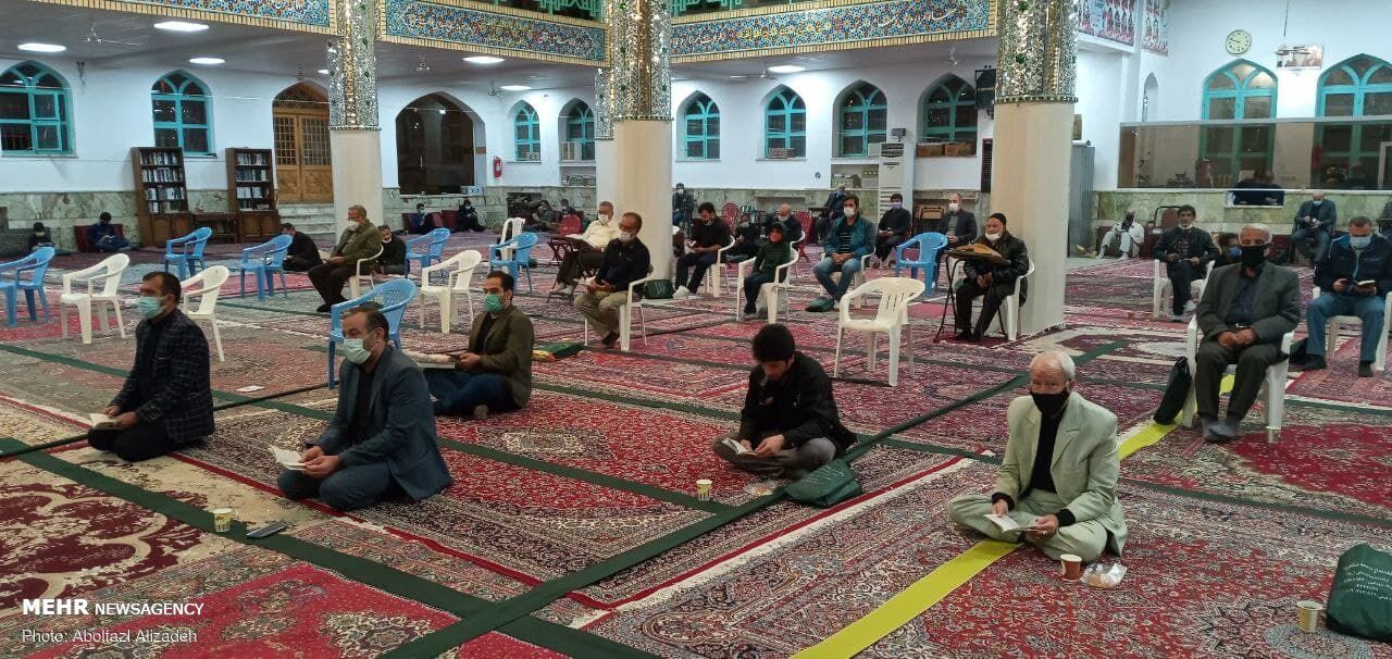 احیای شب بیست و یکم ماه رمضان در سمنان
