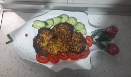 از شما/کوکو کدوسبز😋افطار ديشب