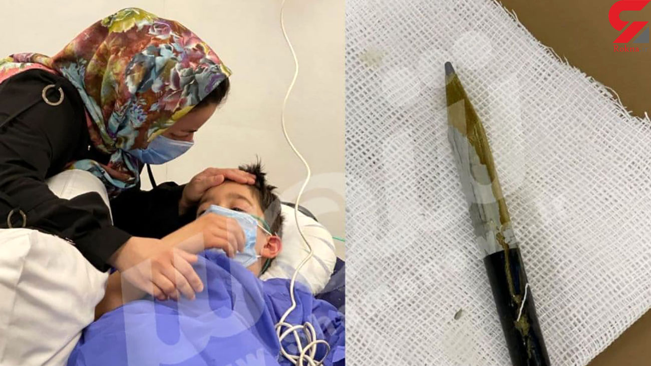 قورت دادن مداد توسط پسر ۸ ساله تبریزی