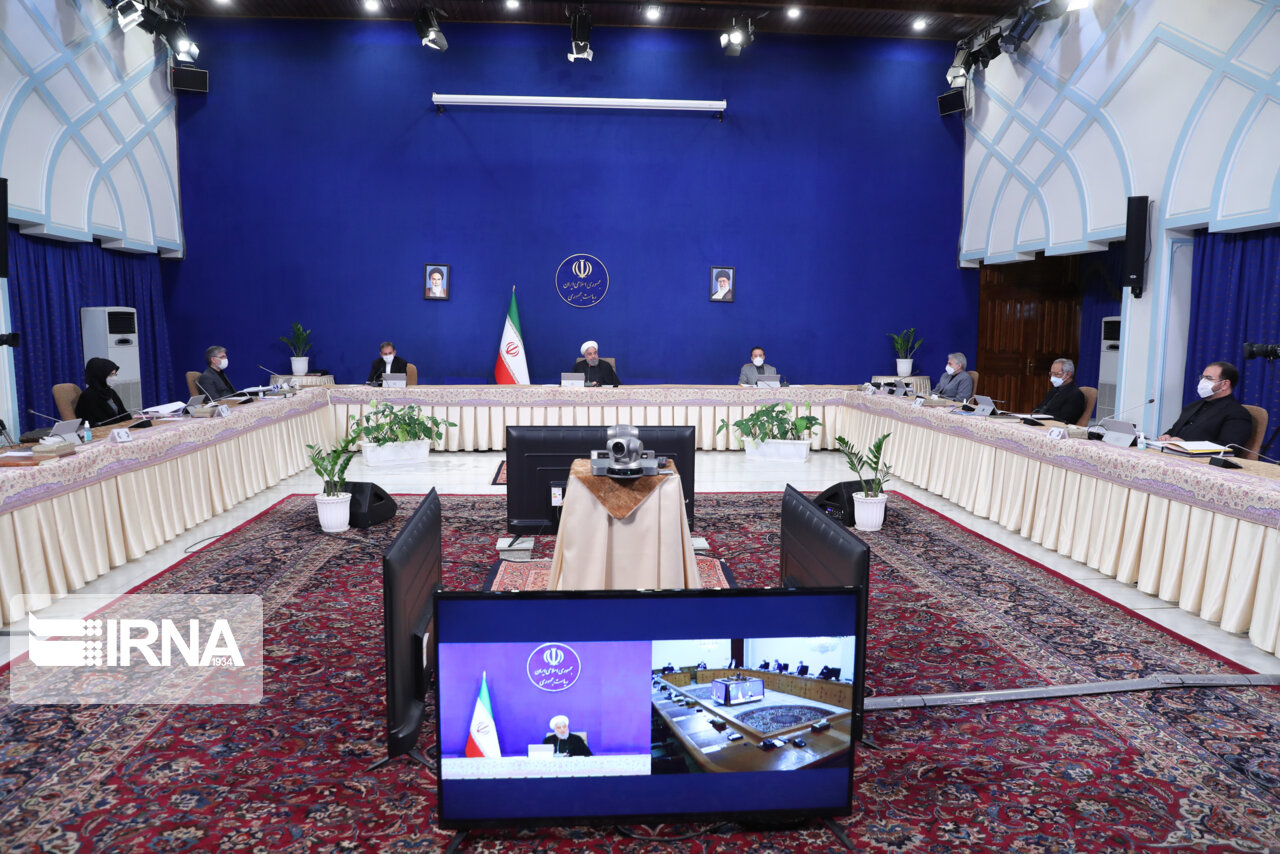 روحانی در جلسه هیات دولت