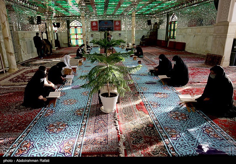مراسم جزء خوانی قرآن کریم در همدان