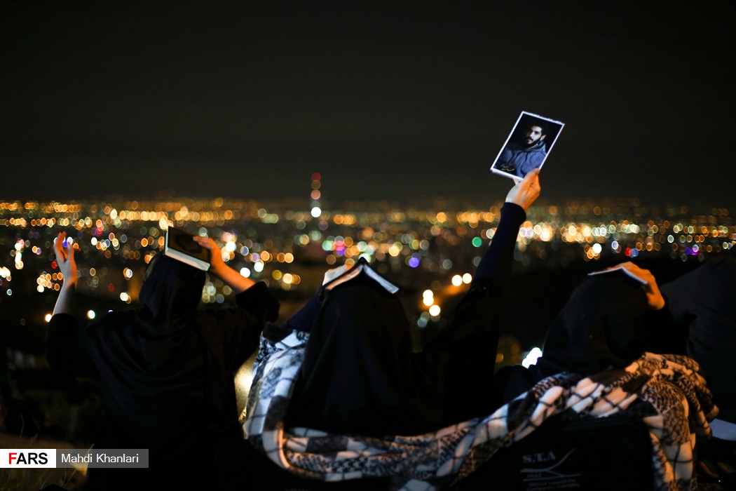 احیای شب بیست‌ویکم کهف الشهداء
