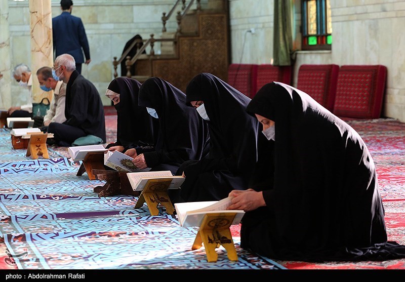 مراسم جزء خوانی قرآن کریم در همدان