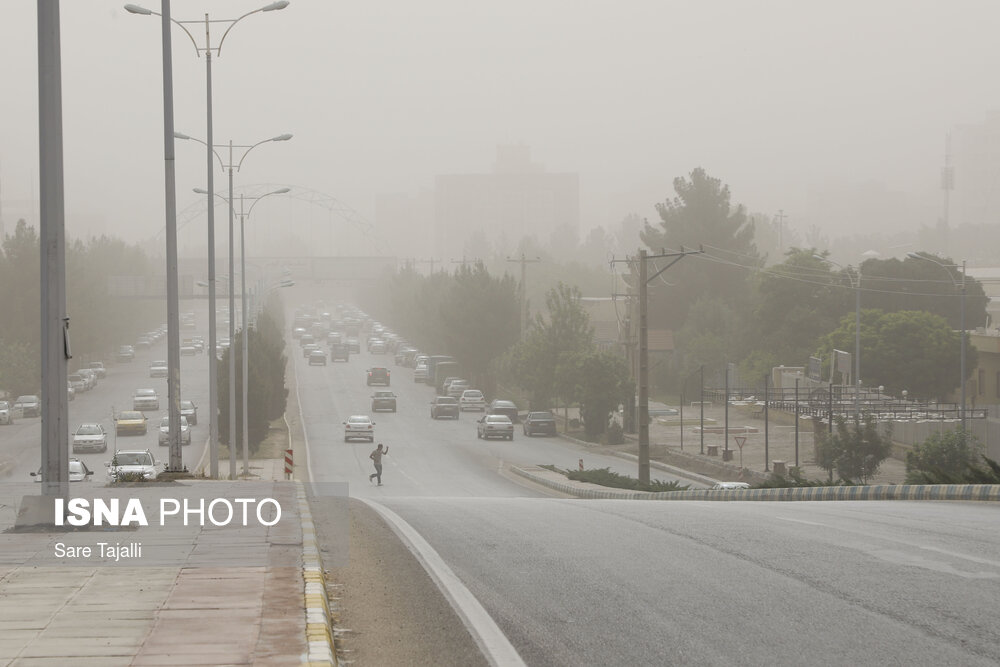 عکس/ آلودگی هوا در کرمان