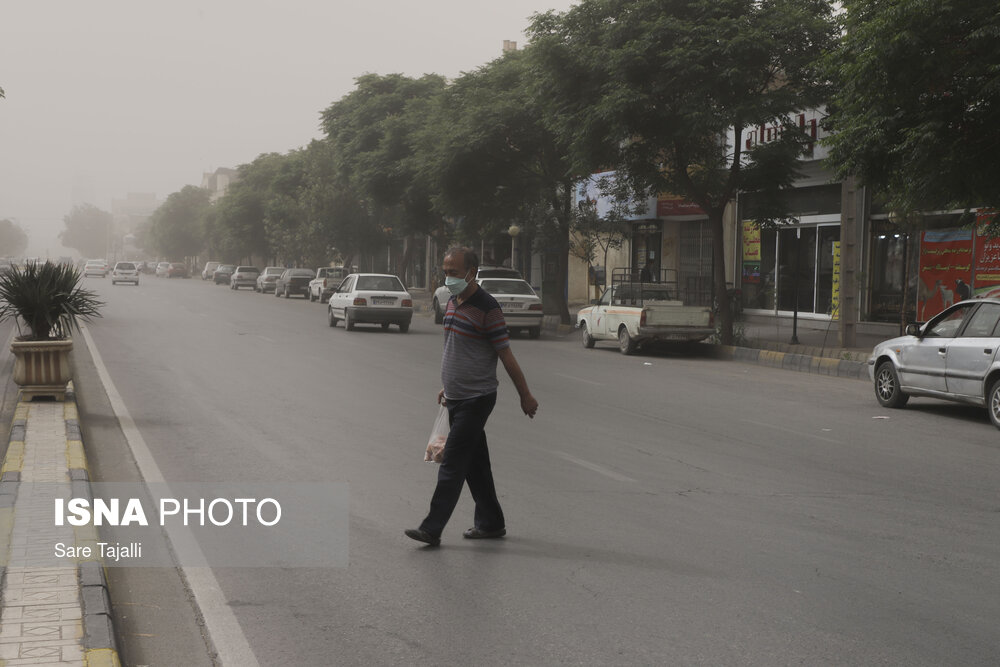 عکس/ آلودگی هوا در کرمان