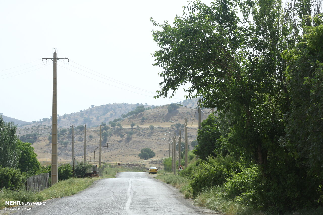 روستای زیبای «کلم» در ایلام