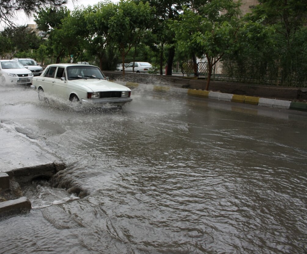 باد و باران زنجان را در بر میگیرد